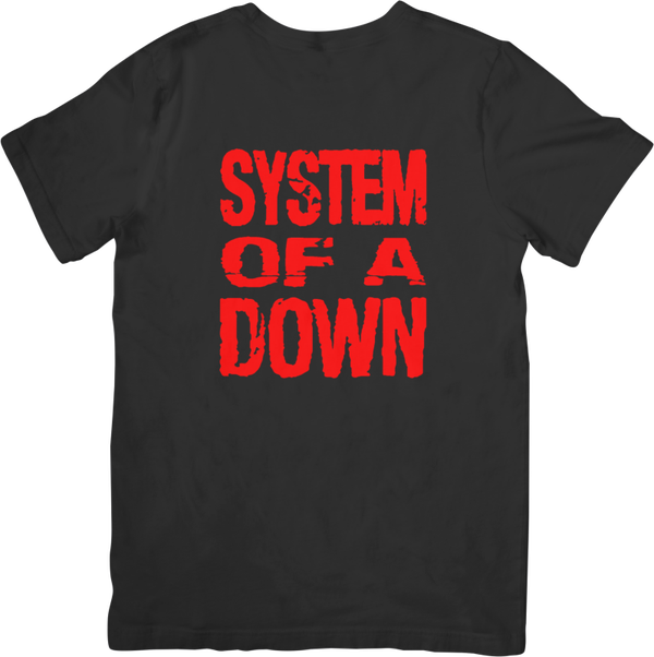 System of a down 1  Music Unisex Fit for Men & Women Quality Cotton T-Shirt Black