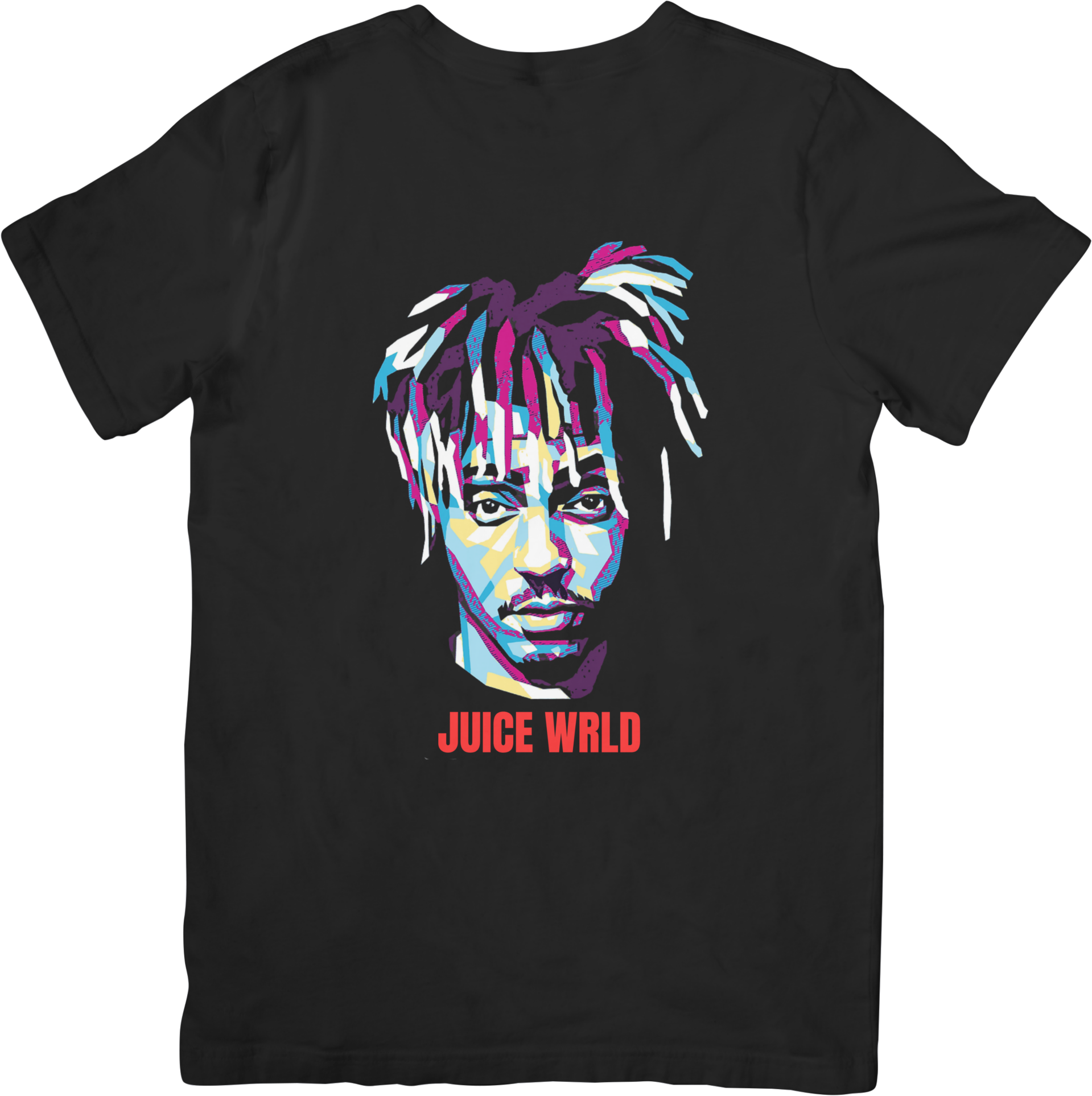 Juice Wrld 1 Rappers Music Fit for Men & Women Quality Cotton T-Shirt Black