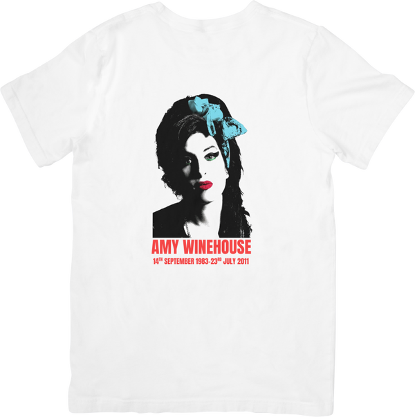 Amy Winehouse Unisex Fit for Men & Women Quality Cotton T-Shirt Black