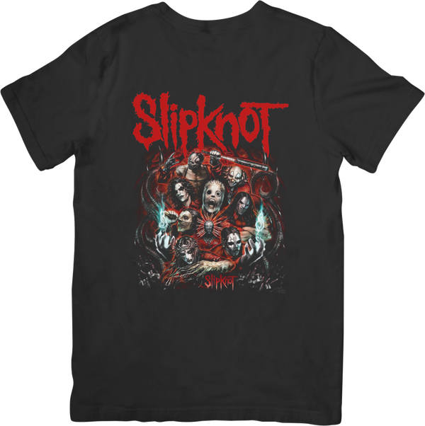 Slipknot 1 Music Unisex Fit for Men & Women Quality Cotton T-Shirt Black