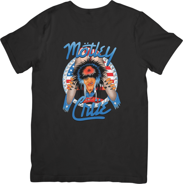 Motley Crue 1  Music Unisex Fit for Men & Women Quality Cotton T-Shirt Black