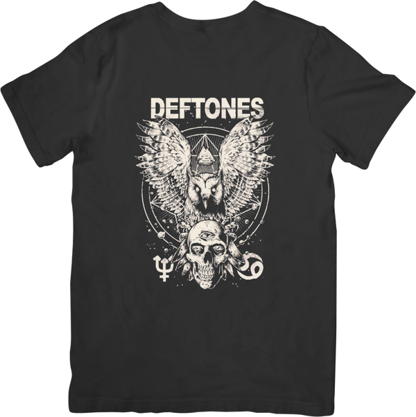 Deftones 1  Music Unisex Fit for Men & Women Quality Cotton T-Shirt Black