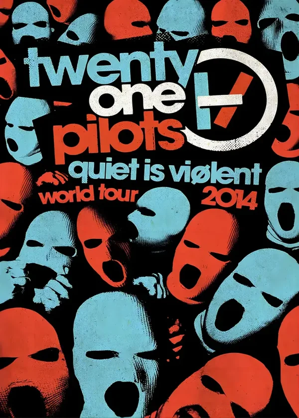 Twenty on Pilots 1 Music Print  Concert Wall Art Memorabilia gift A5,A4,A3