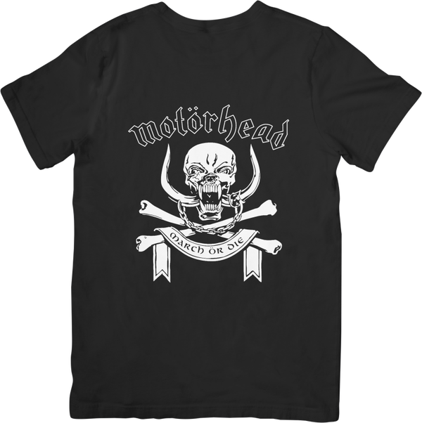 Motorhead 1 Music Unisex Fit for Men & Women Quality Cotton T-Shirt Black