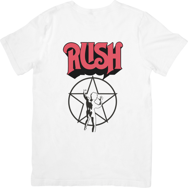Rush 1 Music Unisex Fit for Men & Women Quality Cotton T-Shirt Black