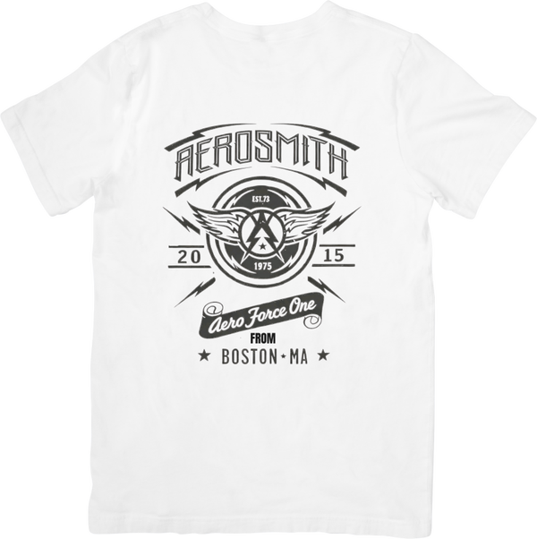 Aerosmith 1 Music Unisex Fit for Men & Women Quality Cotton T-Shirt Black