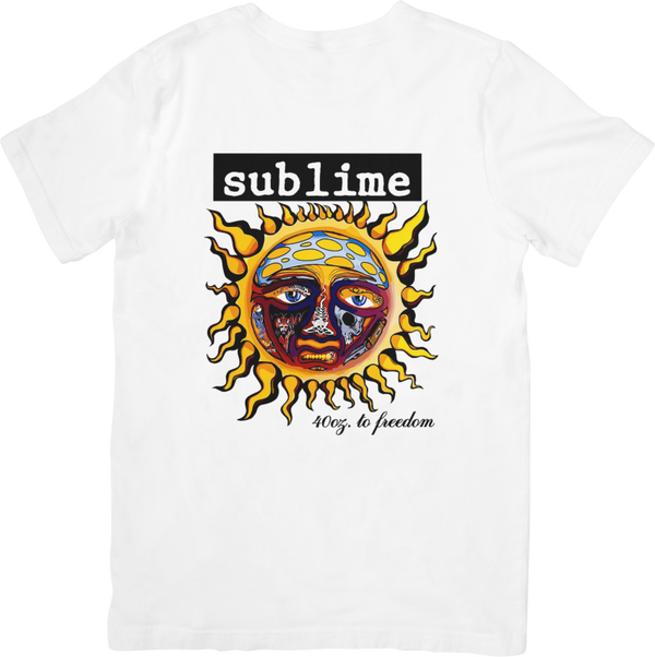 Sublime 1 Music Unisex Fit for Men & Women Quality Cotton T-Shirt Black