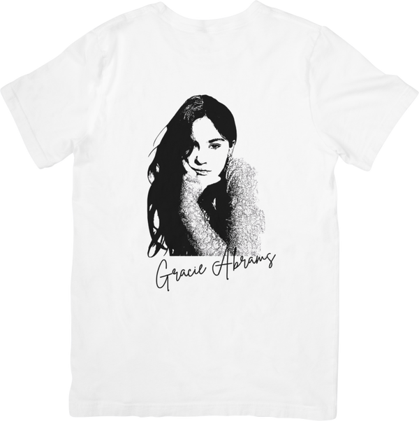 Gracie Abrams  Music Unisex Fit for Men & Women Quality Cotton T-Shirt Black