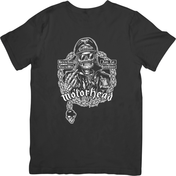 Motorhead 10 Music Unisex Fit for Men & Women Quality Cotton T-Shirt Black