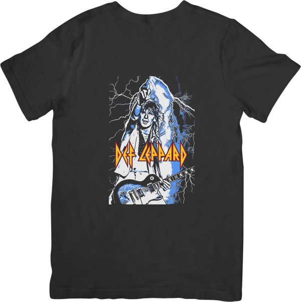 Def Leppard 10 Music Unisex Fit for Men & Women Quality Cotton T-Shirt Black