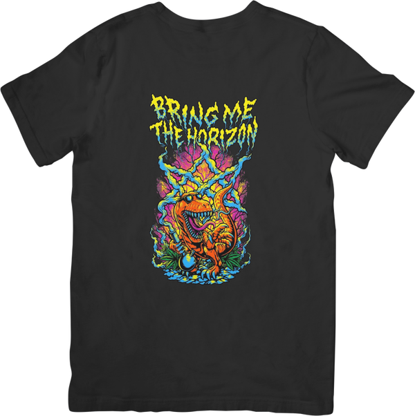 Bring me the horizon 10 Music Unisex Fit for Men & Women Quality Cotton T-Shirt Black