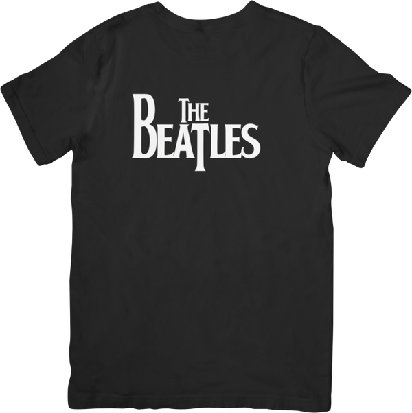 The Beatles 9 Music Unisex Fit for Men & Women Quality Cotton T-Shirt Black