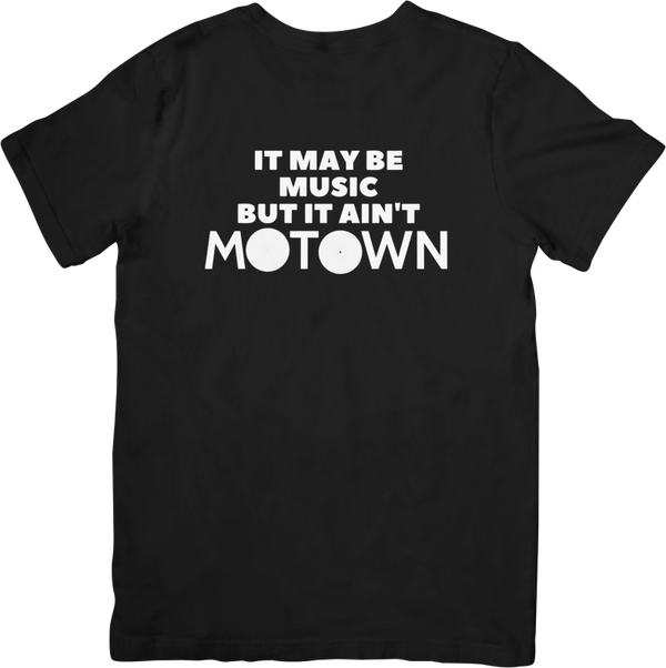 Motown/Soul 10 Music Unisex Fit for Men & Women Quality Cotton T-Shirt Black