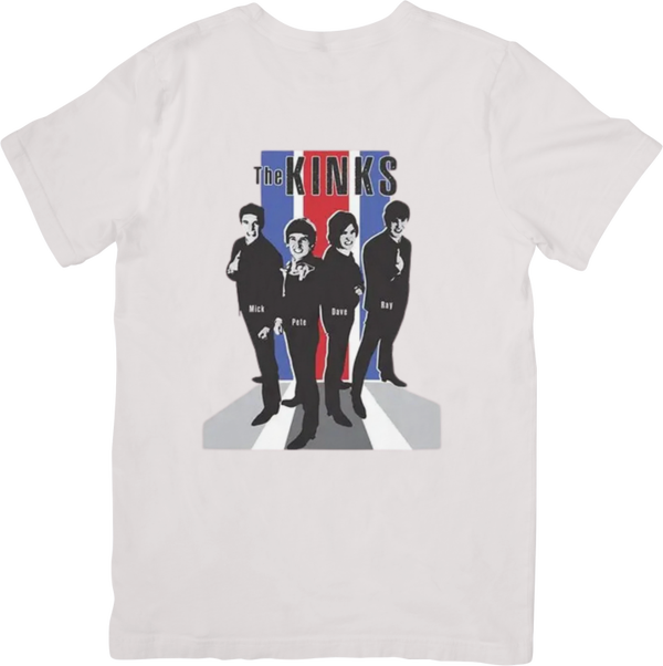 The Kinks 10 Music Unisex Fit for Men & Women Quality Cotton T-Shirt Black