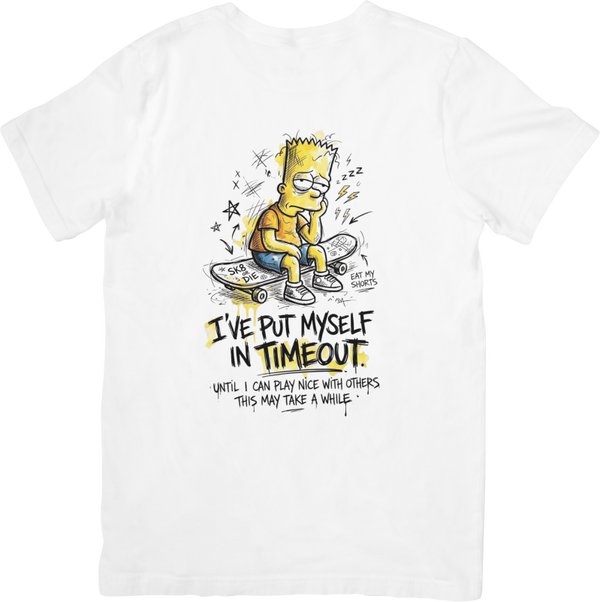 Fun/Humour 105 Unisex Fit for Men & Women Quality Cotton T-Shirt Black