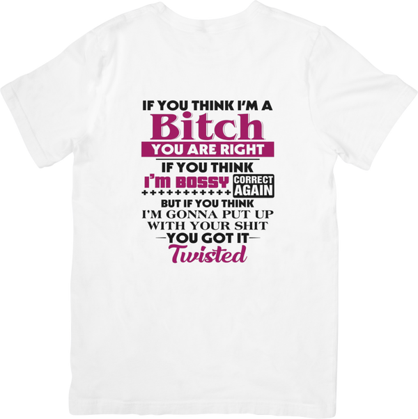 Fun/Humour 108 Unisex Fit for Men & Women Quality Cotton T-Shirt Black