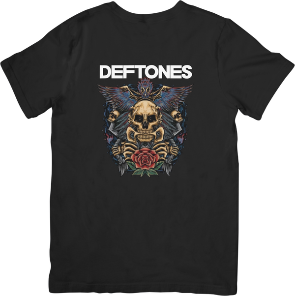 Deftones 11 Music Unisex Fit for Men & Women Quality Cotton T-Shirt Black