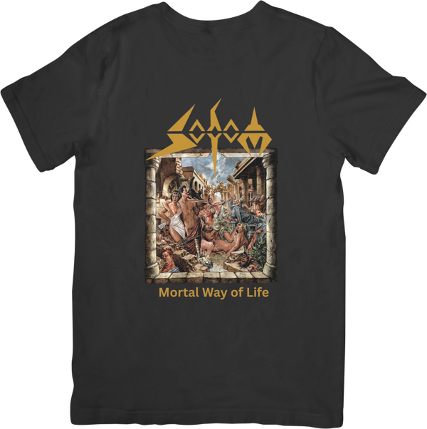 Sodom 11 Music Unisex Fit for Men & Women Quality Cotton T-Shirt Black