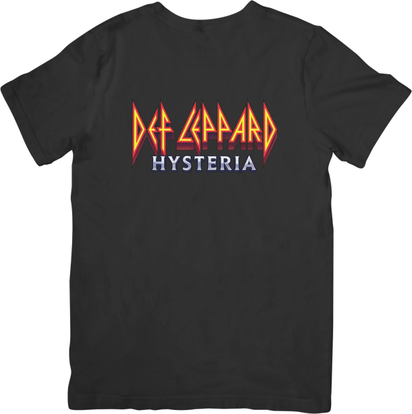 Def Leppard 11 Music Unisex Fit for Men & Women Quality Cotton T-Shirt Black