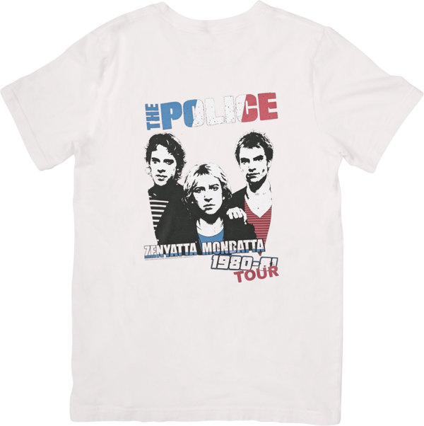 The Police 11 Music Unisex Fit for Men & Women Quality Cotton T-Shirt Black