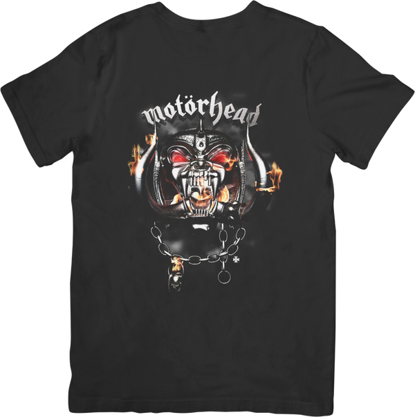 Motorhead 12 Music Unisex Fit for Men & Women Quality Cotton T-Shirt Black