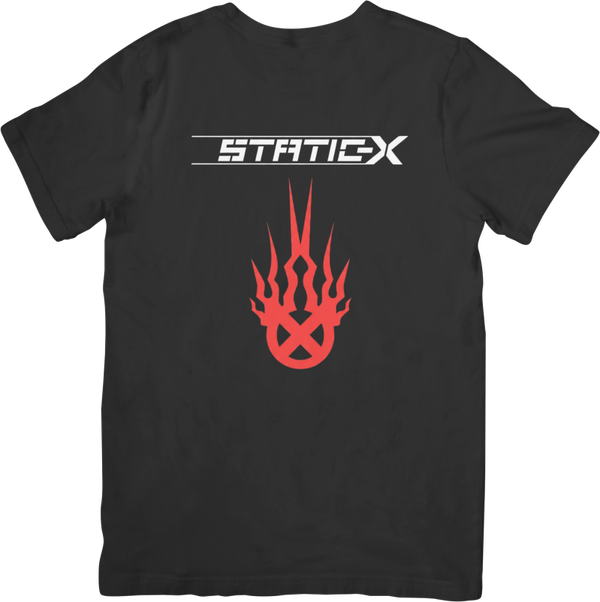 Static x 12 Music Unisex Fit for Men & Women Quality Cotton T-Shirt Black