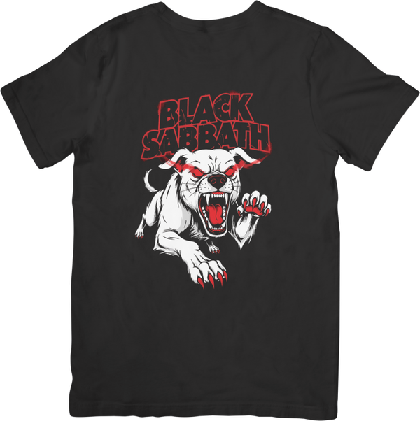 Black Sabbath 12 Music Unisex Fit for Men & Women Quality Cotton T-Shirt Black