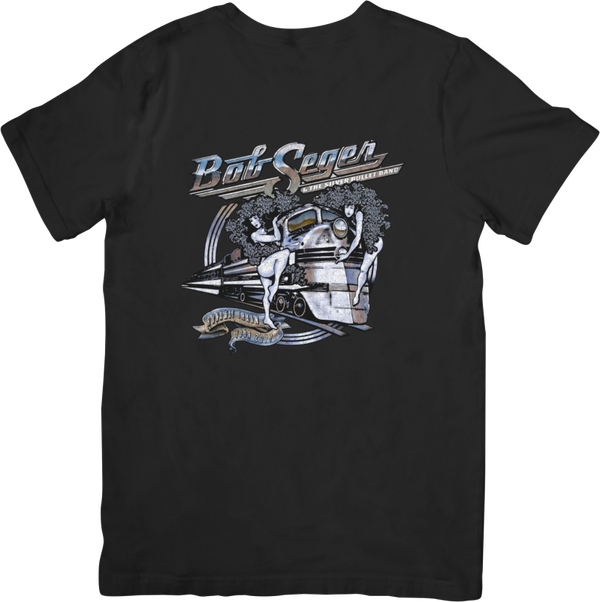 Bob Seger 12 Music Unisex Fit for Men & Women Quality Cotton T-Shirt Black