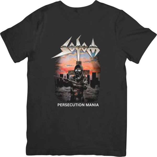 Sodom 12 Music Unisex Fit for Men & Women Quality Cotton T-Shirt Black