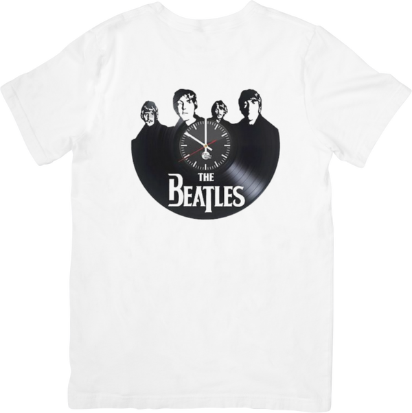 The Beatles 12  Music Unisex Fit for Men & Women Quality Cotton T-Shirt Black