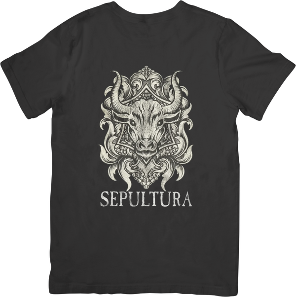Sepultura 13 Music Unisex Fit for Men & Women Quality Cotton T-Shirt Black