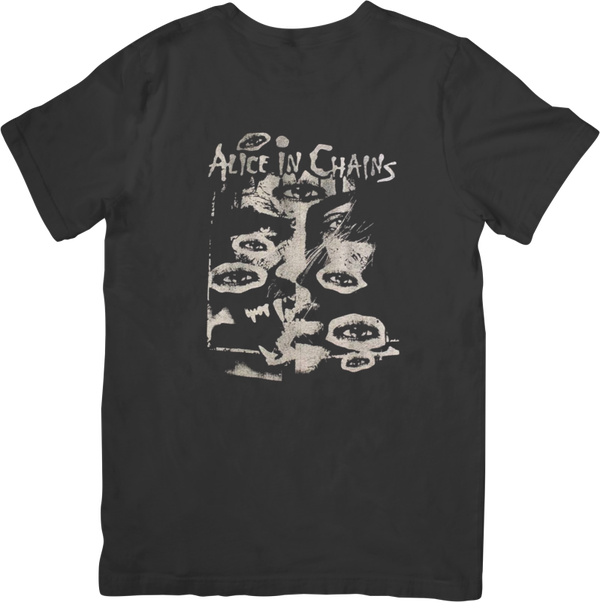 Alice in Chains 13 Music Unisex Fit for Men & Women Quality Cotton T-Shirt Black