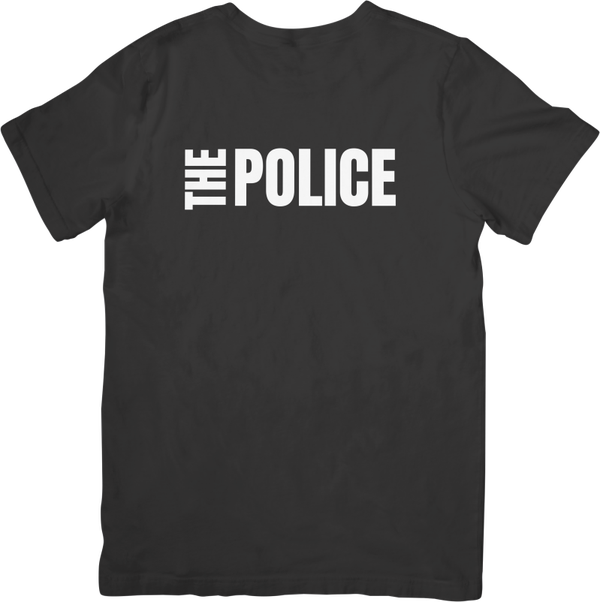 The Police 13 Music Unisex Fit for Men & Women Quality Cotton T-Shirt Black