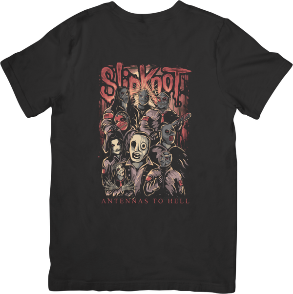 Slipknot 13  Music Unisex Fit for Men & Women Quality Cotton T-Shirt Black