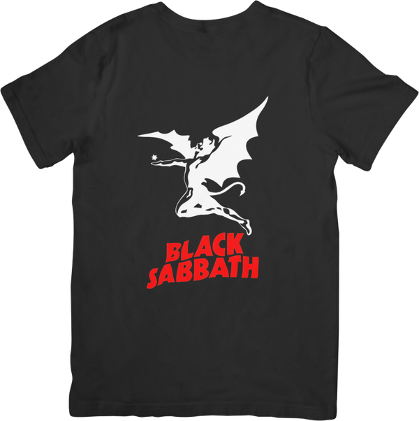 Black Sabbath 13 Music Unisex Fit for Men & Women Quality Cotton T-Shirt Black