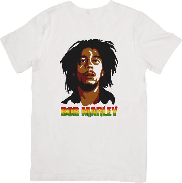 Bob Marley 13  Music Unisex Fit for Men & Women Quality Cotton T-Shirt Black