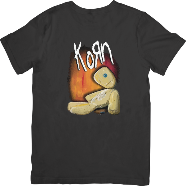 Korn 14 Music Unisex Fit for Men & Women Quality Cotton T-Shirt Black