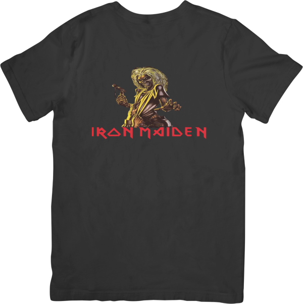 Iron Maiden 14  Music Unisex Fit for Men & Women Quality Cotton T-Shirt Black