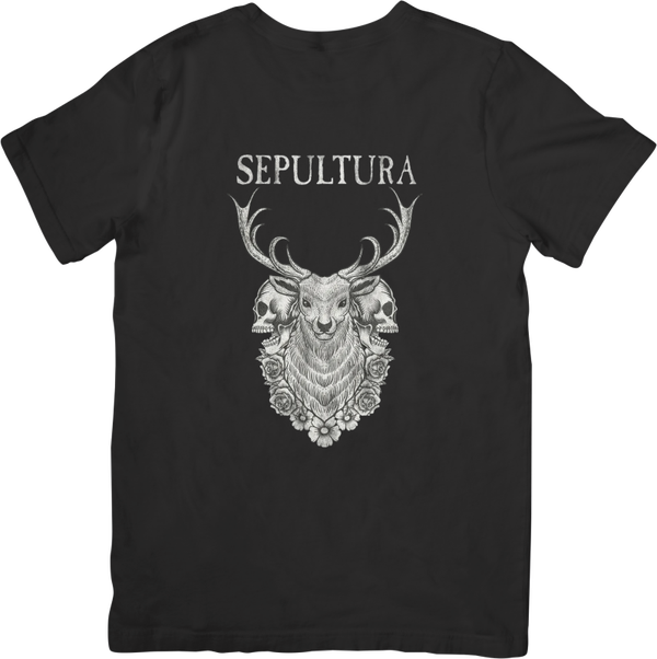 Sepultura 14 Music Unisex Fit for Men & Women Quality Cotton T-Shirt Black