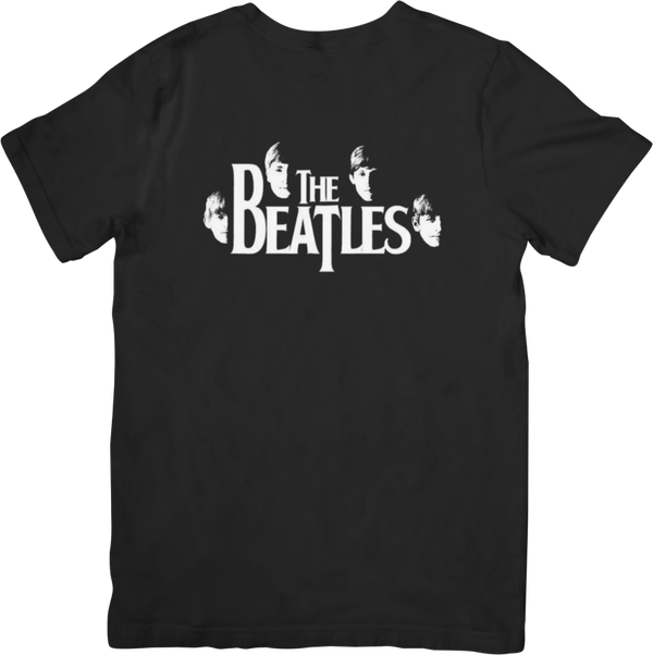 The Beatles 14 Music Unisex Fit for Men & Women Quality Cotton T-Shirt Black