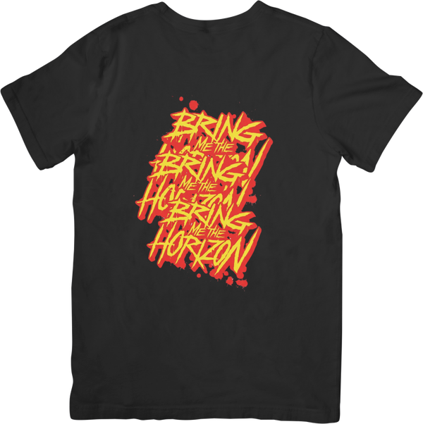 Bring me the horizon 15 Music Unisex Fit for Men & Women Quality Cotton T-Shirt Black