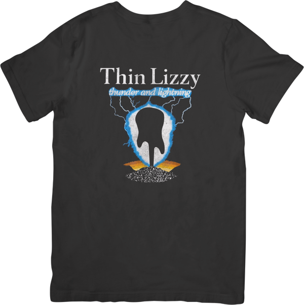 Thin Lizzy 15 Music Unisex Fit for Men & Women Quality Cotton T-Shirt Black