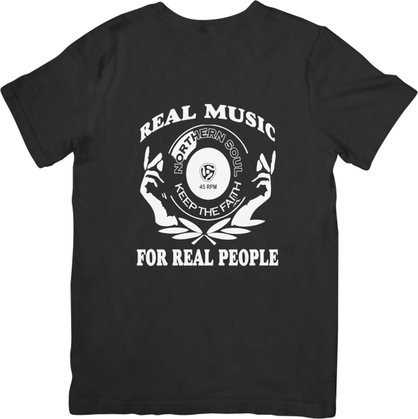 Motown/soul 15 Music Unisex Fit for Men & Women Quality Cotton T-Shirt Black