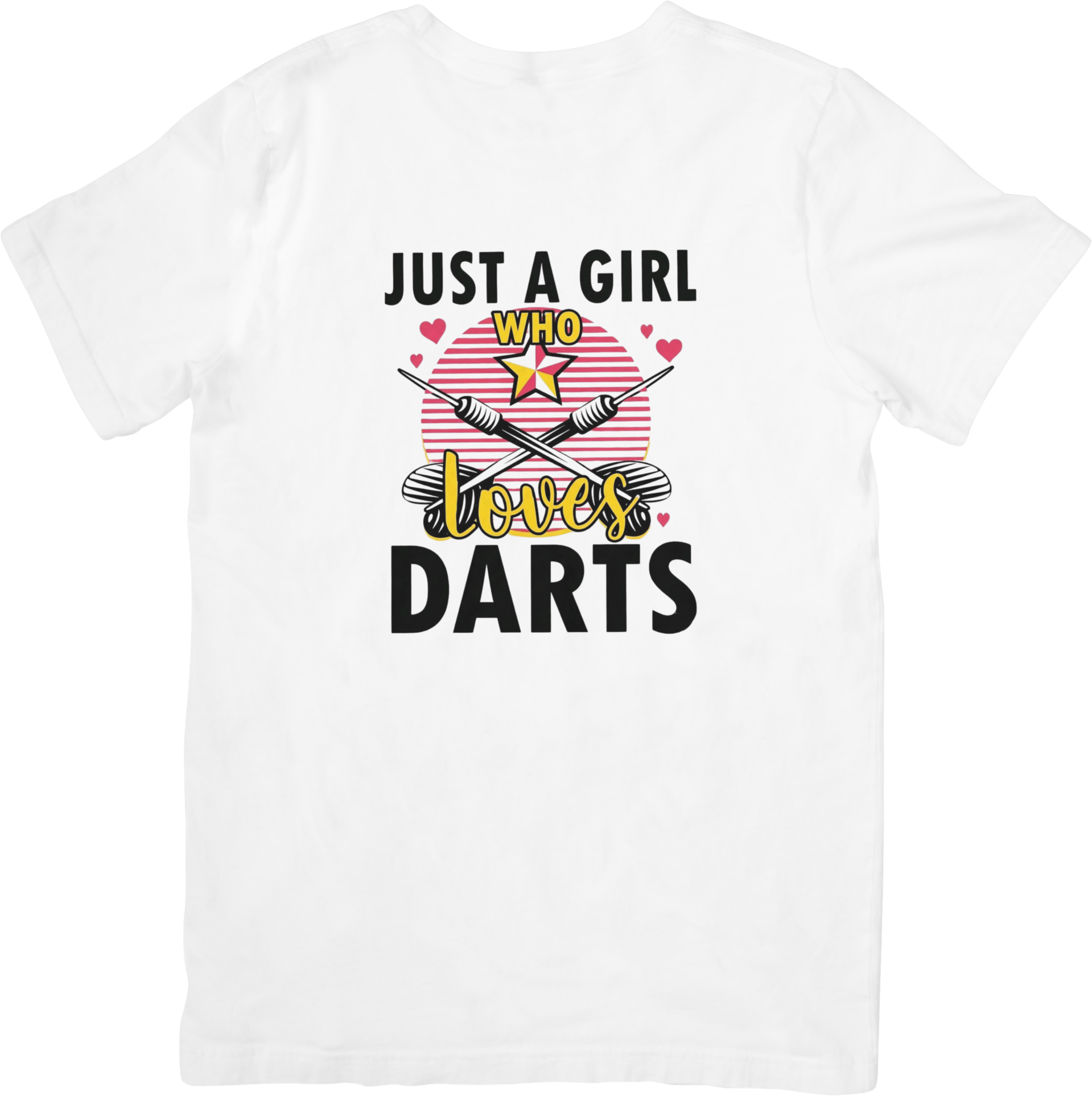Darts 16 Music Unisex Fit for Men & Women Quality Cotton T-Shirt Black