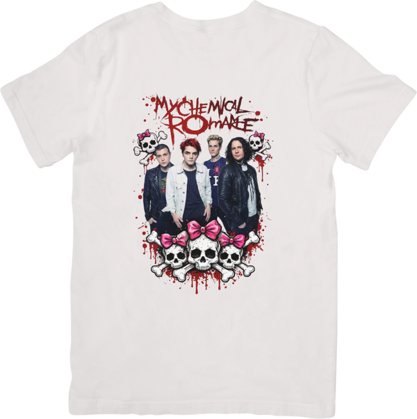 My Chemical Romance 16 Music Unisex Fit for Men & Women Quality Cotton T-Shirt Black