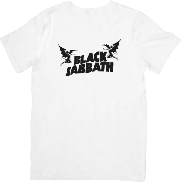 Black Sabbath 16 Music Unisex Fit for Men & Women Quality Cotton T-Shirt Black