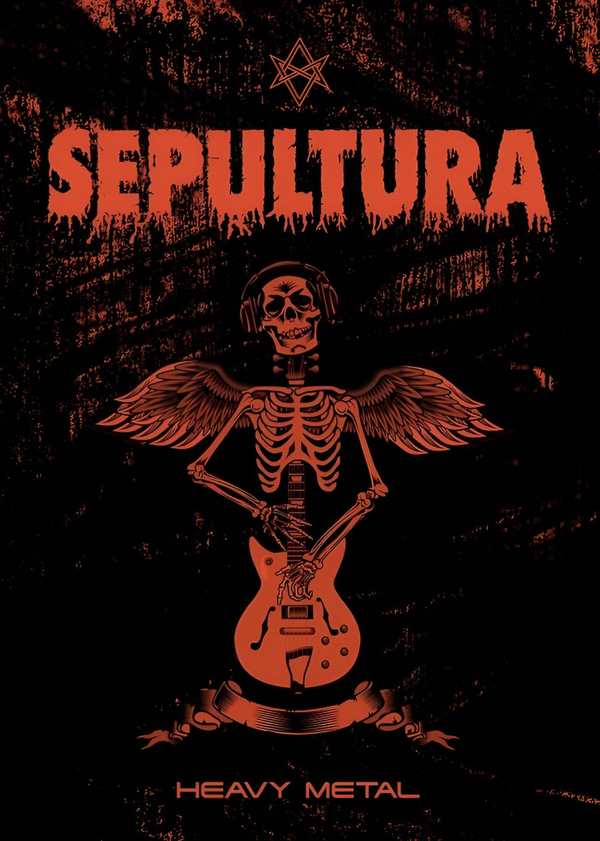 Sepultura 017 Music Print  Concert Wall Art Memorabilia gift A5,A4,A3