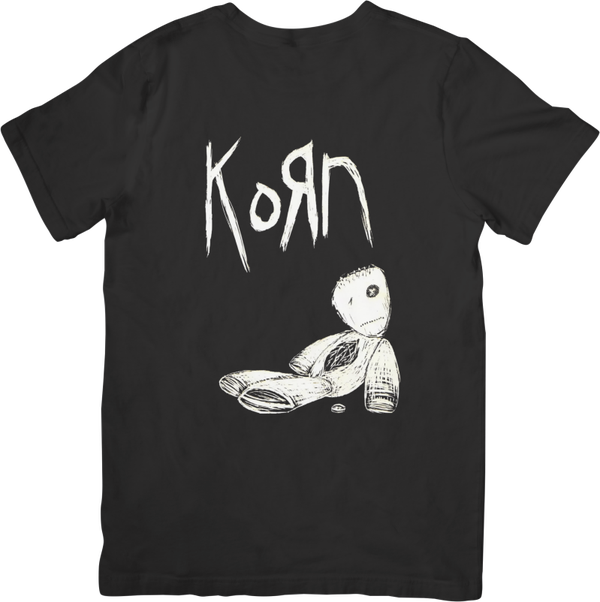Korn 17 Music Unisex Fit for Men & Women Quality Cotton T-Shirt Black