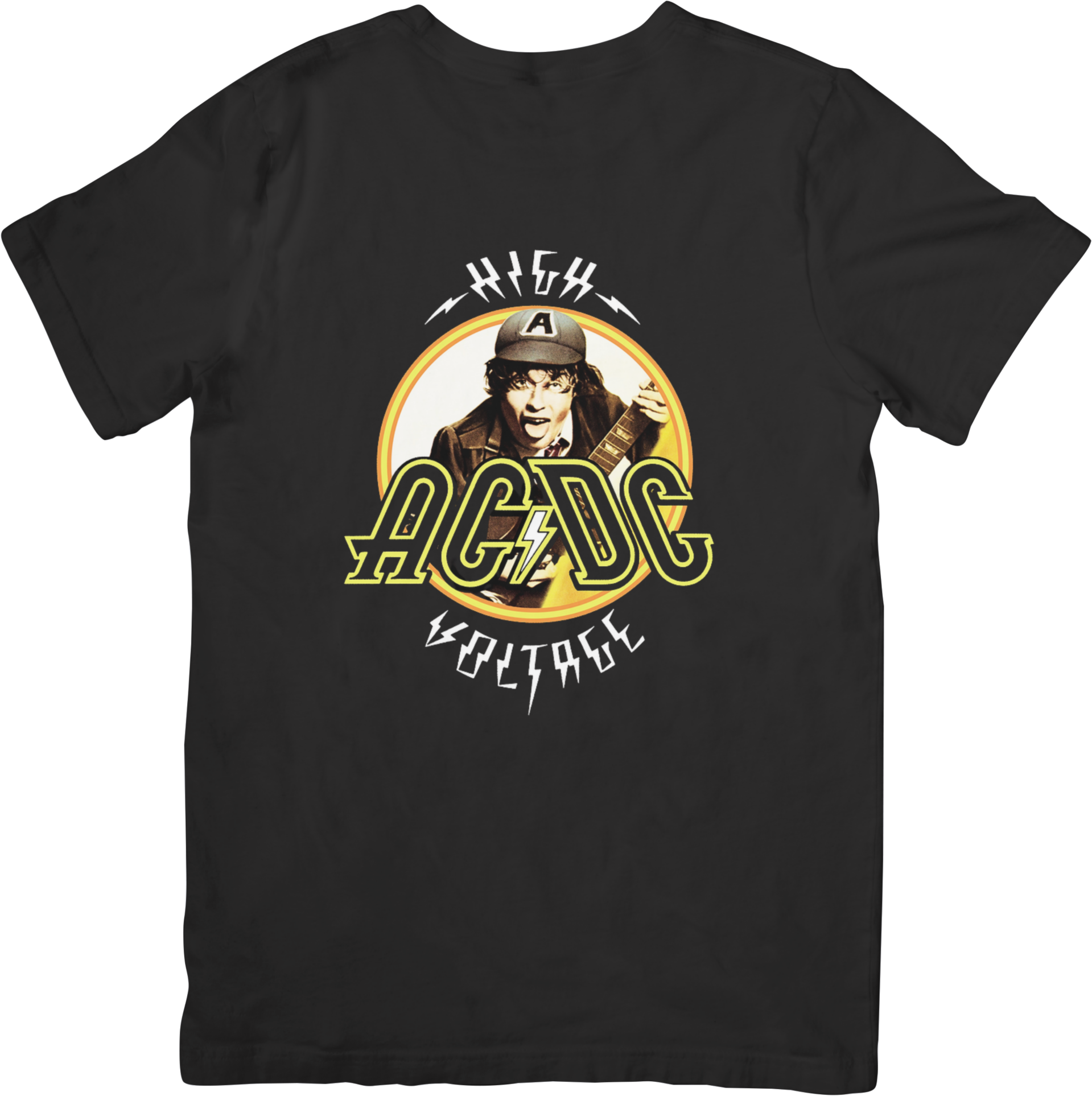 AC/DC 17 Music Unisex Fit for Men & Women Quality Cotton T-Shirt Black