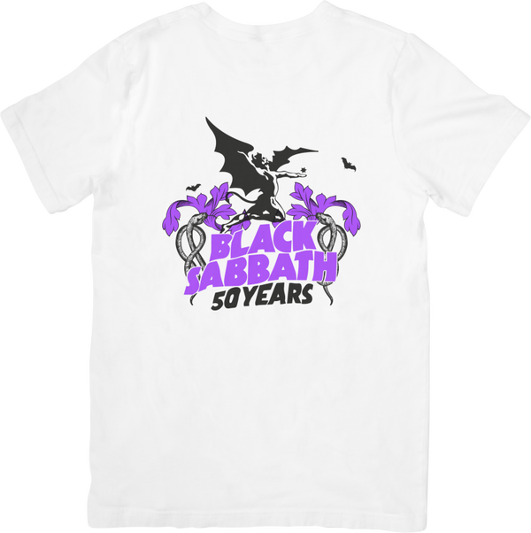 Black Sabbath 17 Music Unisex Fit for Men & Women Quality Cotton T-Shirt Black